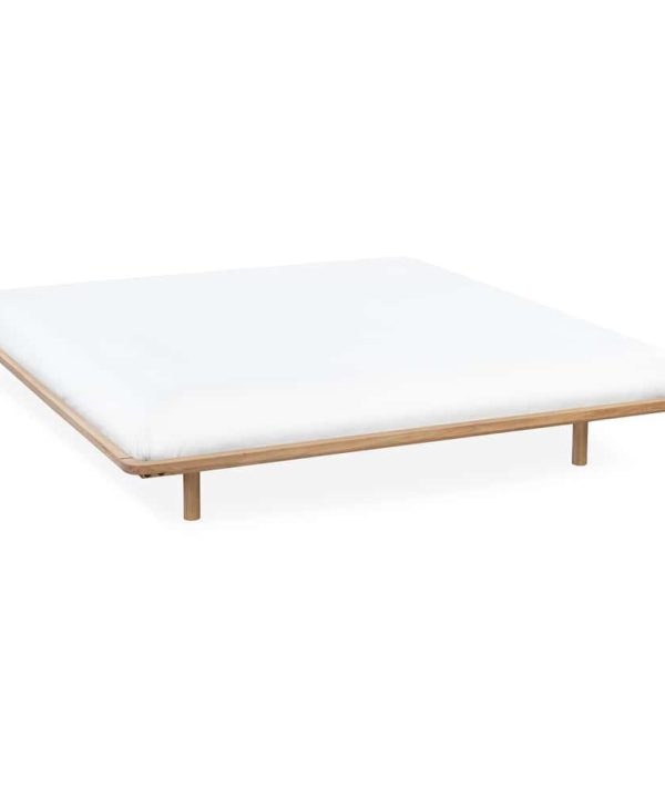 Serene King Bed Base - Oak Discount Huge Surprise