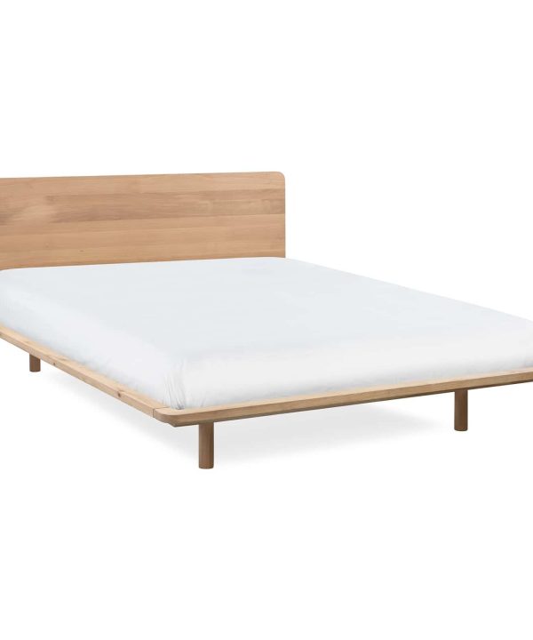Serene King Bed - Oak Sale Outlet