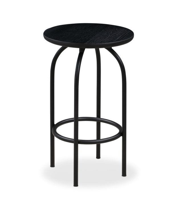 Rest Bar Stool 65cm - Black Buy Cheap 2025 Unisex
