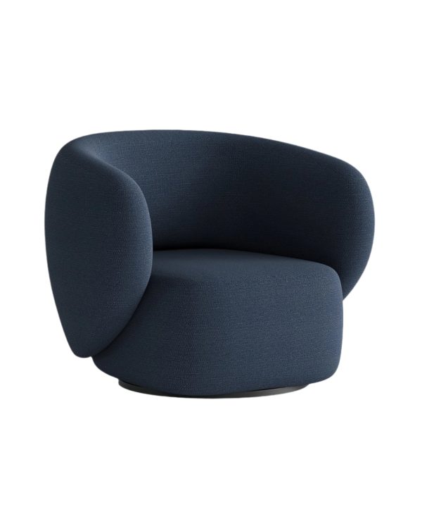 Swell Swivel Armchair - Novatex Navy Extremely Cheap Online