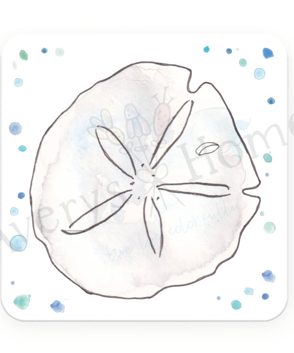Sand Dollar Absorbent Stone Coaster (Sold as set of 12) Cheap Sale 2025