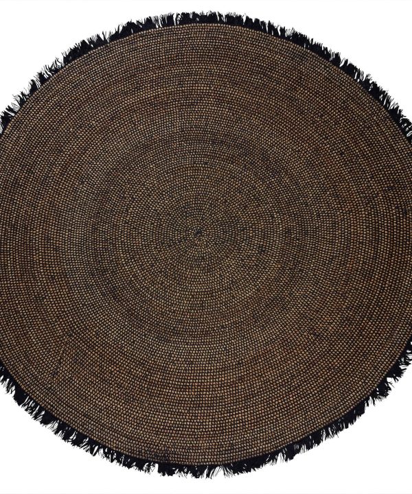 Reef Black Round Rug 274cm With Mastercard Cheap Pice