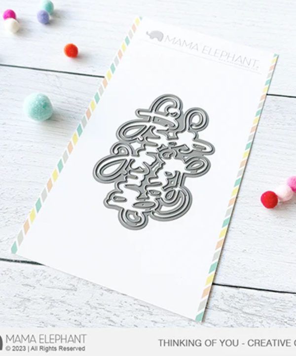 Mama Elephant Thinking of You - Creative Cuts With Paypal Free Shipping