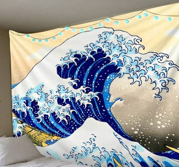 The Great Waves Tapestry 2025 Unisex Online