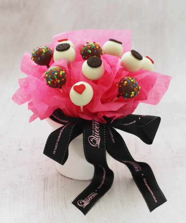 Top Three Cake Pop Bouquet Cheap Sale Manchester