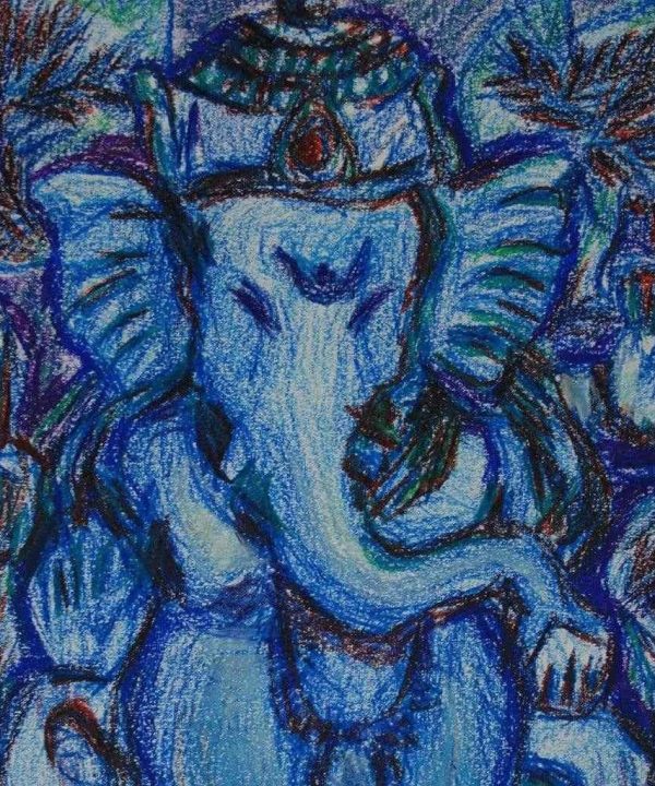 Blue Ganesha Pictures Cheap Pice