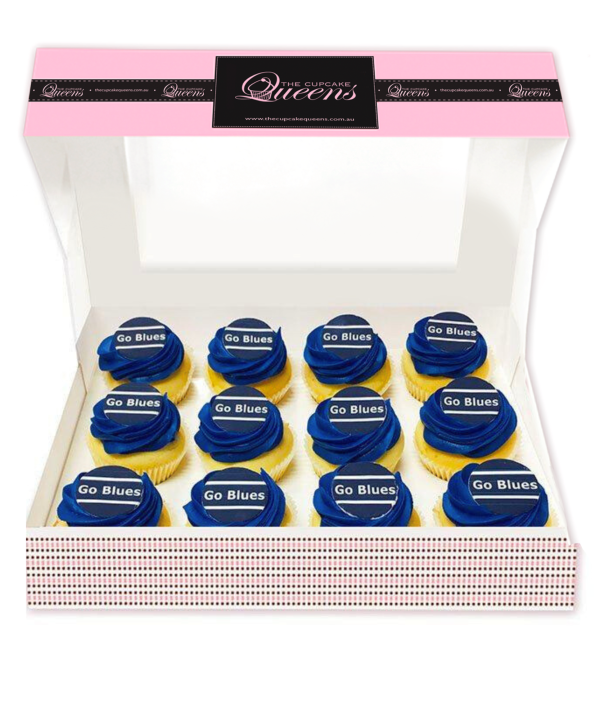 Go Blues - Football Cupcakes Outlet Marketable