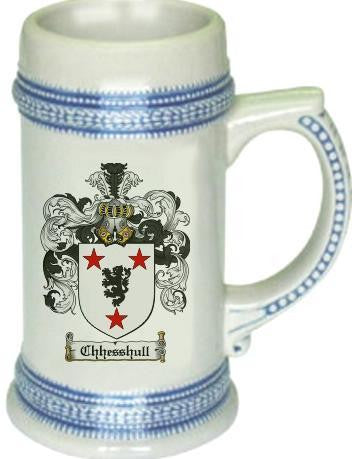 Chhesshull Coat of Arms Stein / Family Crest Tankard Mug Outlet Low Pice