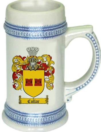 Collar Coat of Arms Stein / Family Crest Tankard Mug Buy Cheap 100% Guaranteed