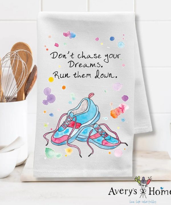 Running Customizable Flour Sack Dish Towel Big Sale Sale Online