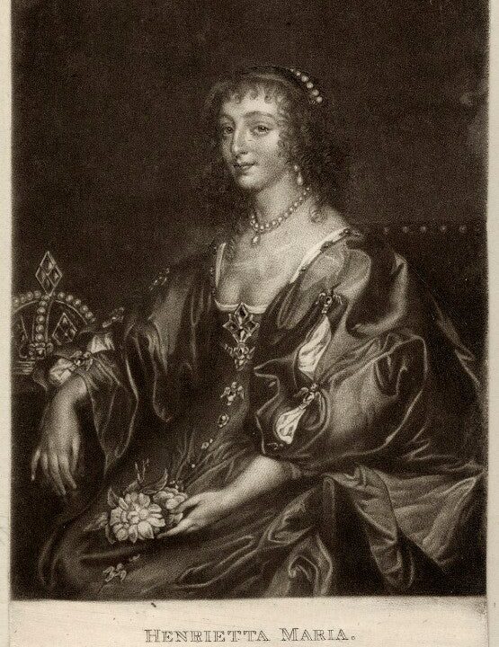 Henrietta Maria Portrait Print Pices Cheap Pice