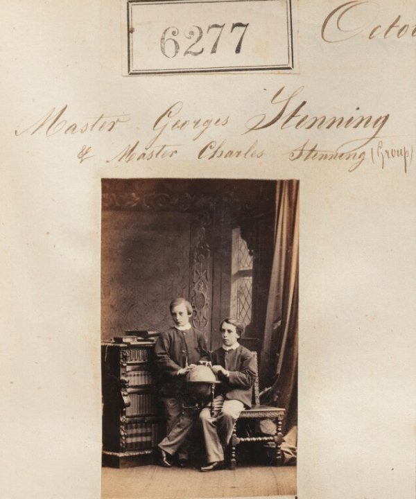 Master George Stenning; Master Charles Stenning Portrait Print Cheap Pick A Best