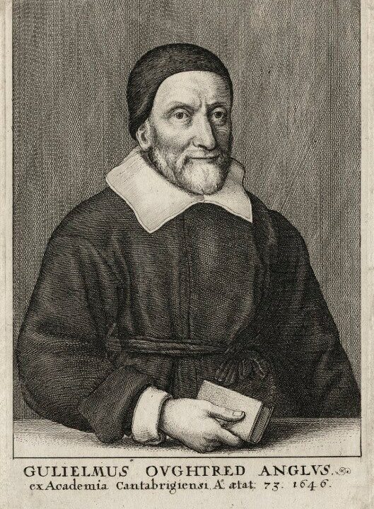 William Oughtred Portrait Print Visit New For Sale