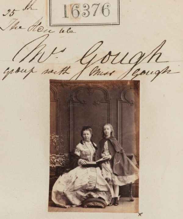Hon. Mrs Gough; Miss Gough Portrait Print Marketable Cheap Pice
