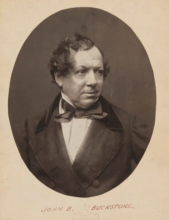 John Baldwin Buckstone Portrait Print Sale Low Pice Fee Shipping