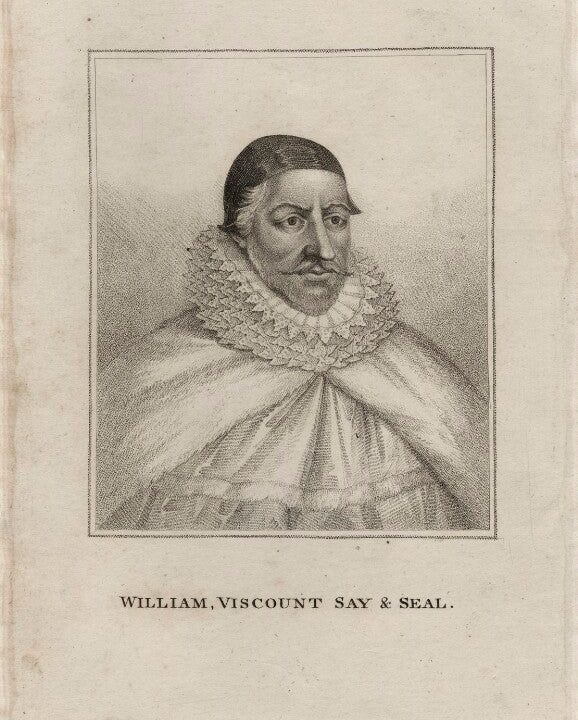 William Fiennes, 1st Viscount Saye and Sele Portrait Print Supply Online