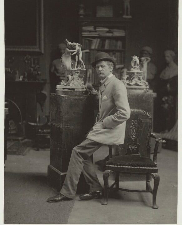 Sir Joseph Edgar Boehm, 1st Bt Portrait Print Free Shipping Outlet Store