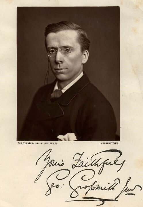 George Grossmith Portrait Print Discount Authentic Online