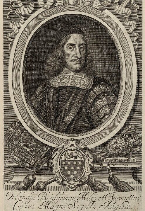 Sir Orlando Bridgeman, 1st Bt Portrait Print Newest Cheap Pice