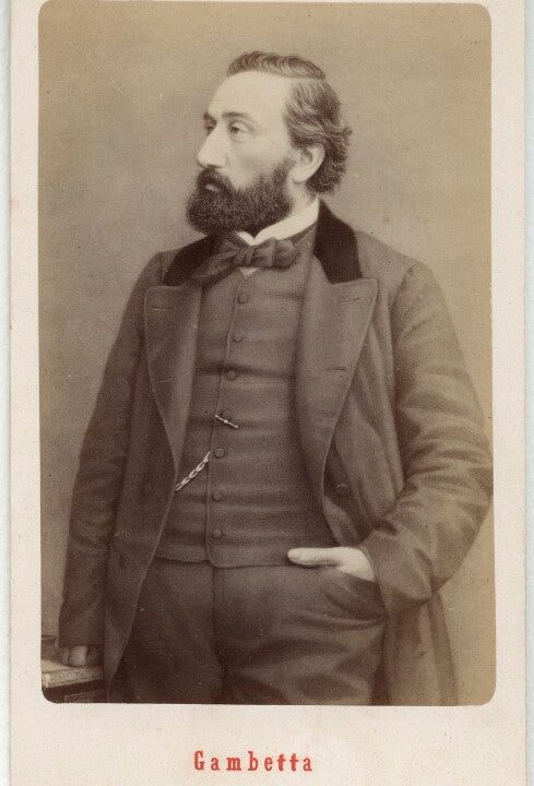 Léon Gambetta Portrait Print Online Online Cheap Online