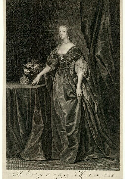 Henrietta Maria Portrait Print Good Selling Online