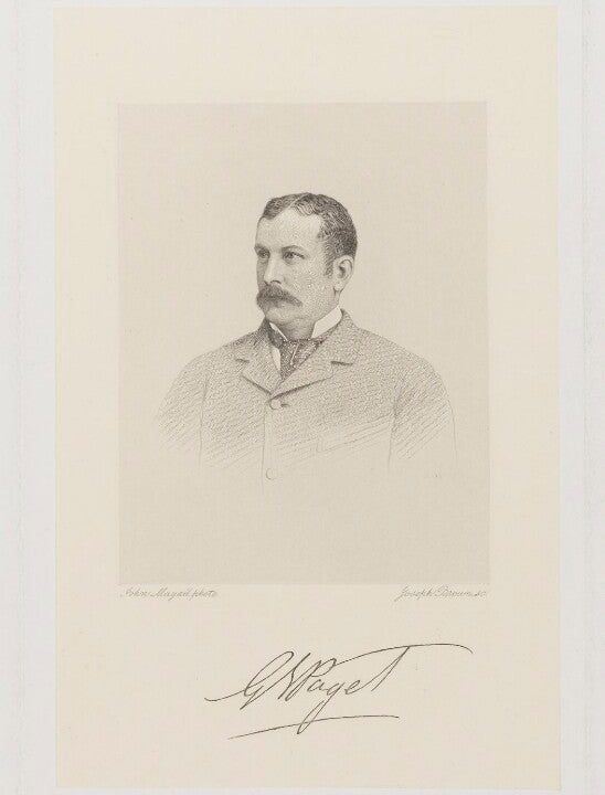 Sir George Ernest Paget, 1st Bt Portrait Print Buy Online