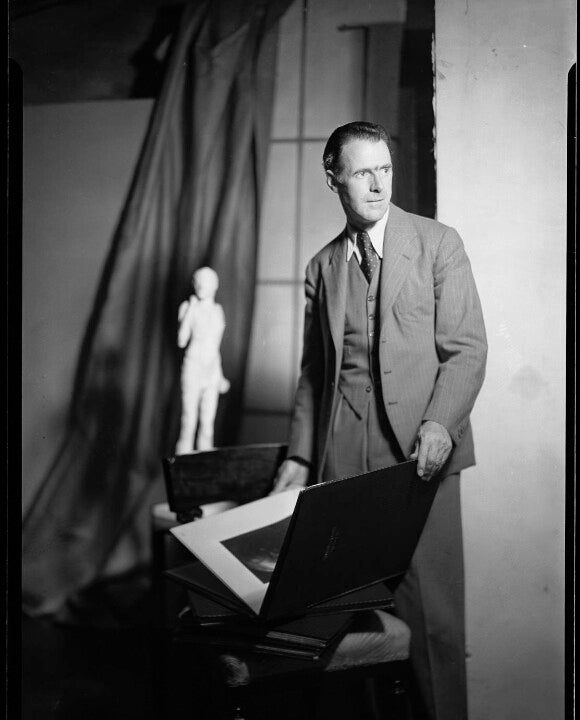 Leonard Alfred George Strong Portrait Print Huge Surprise Cheap Pice