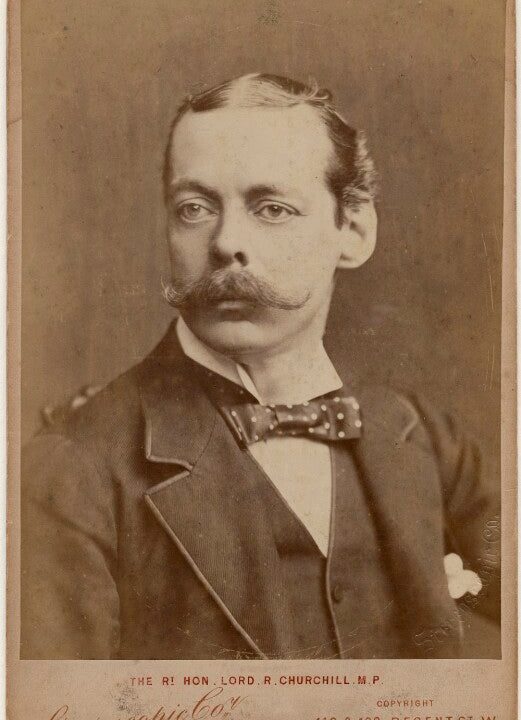Lord Randolph Churchill Portrait Print Cheap Sale Wiki