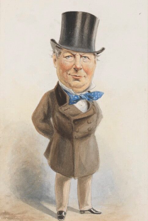 John Baldwin Buckstone Portrait Print Free Shipping Sale Online