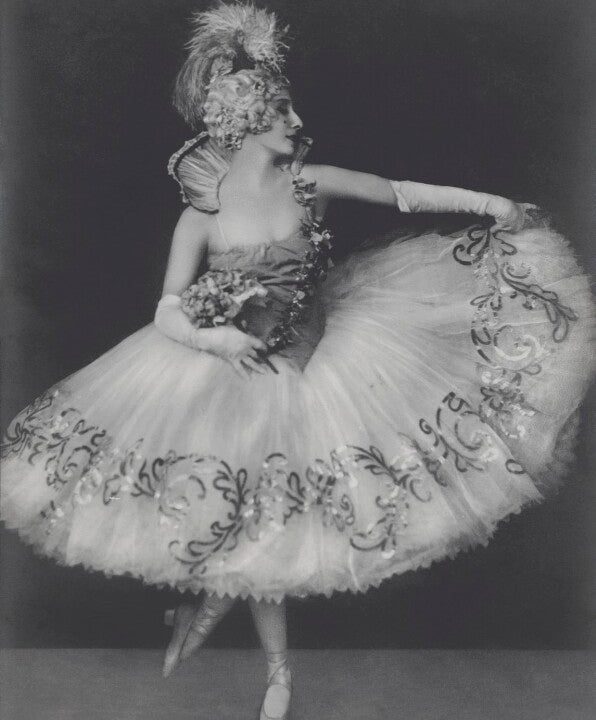 Anna Pavlova in 'Au Bal' Portrait Print Best Sale Online