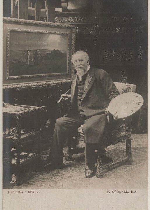 Frederick Goodall Portrait Print Order Online