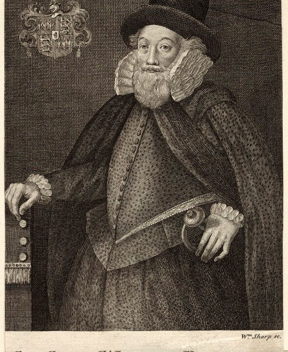 Sir John Wynn of Gwydir, 1st Bt Portrait Print Clearance Amazon