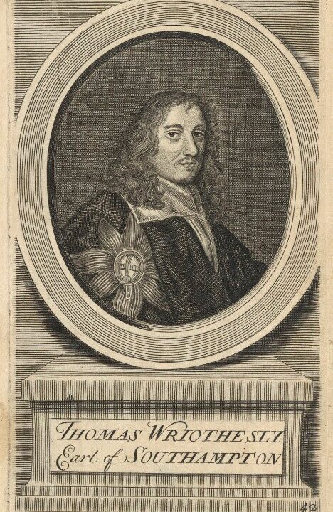 Thomas Wriothesley, 4th Earl of Southampton Portrait Print Where To Buy