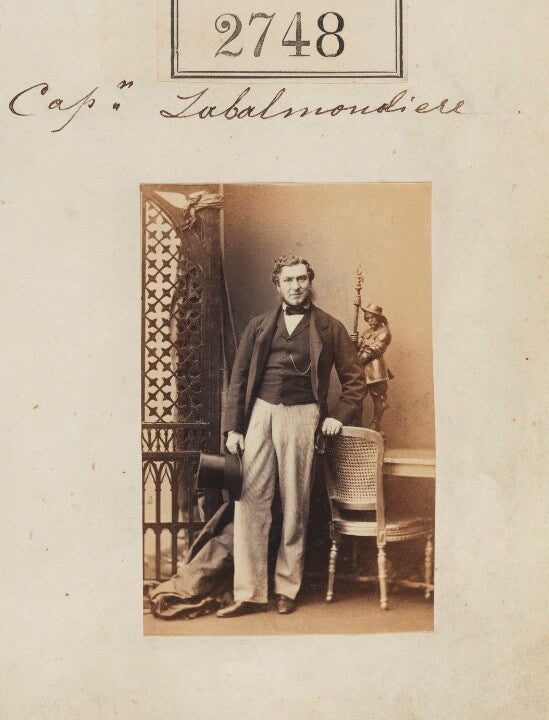 Douglas William Parish Labalmondiere Portrait Print Discount Visit New