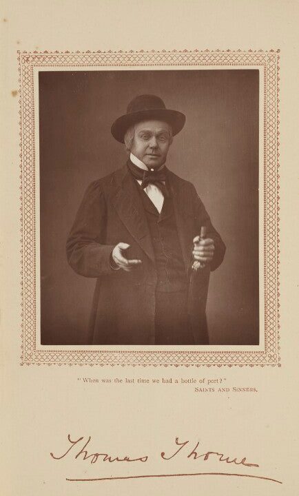 Thomas Thorne in 'Saints and Sinners' Portrait Print Cheap Sale Sast