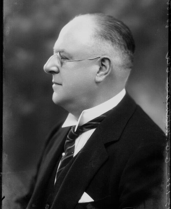 Sir George Gibson Mitcheson Portrait Print High Quality For Sale