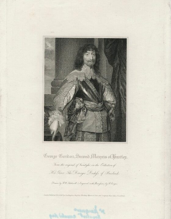 George Gordon, 2nd Marquess of Huntly Portrait Print Discount Online