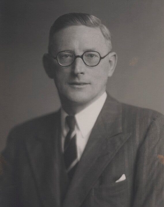 Sir (Frederick) Arthur Whitaker Portrait Print Grey Outlet Store Online