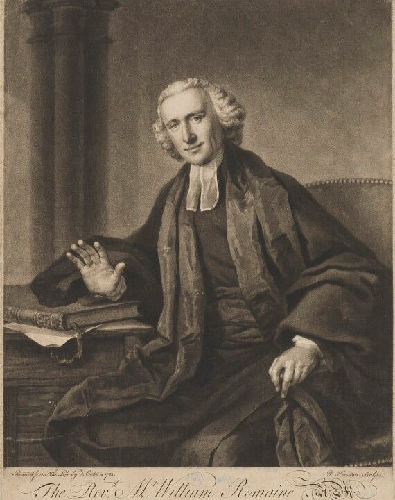 William Romaine Portrait Print Latest Collections Cheap Pice