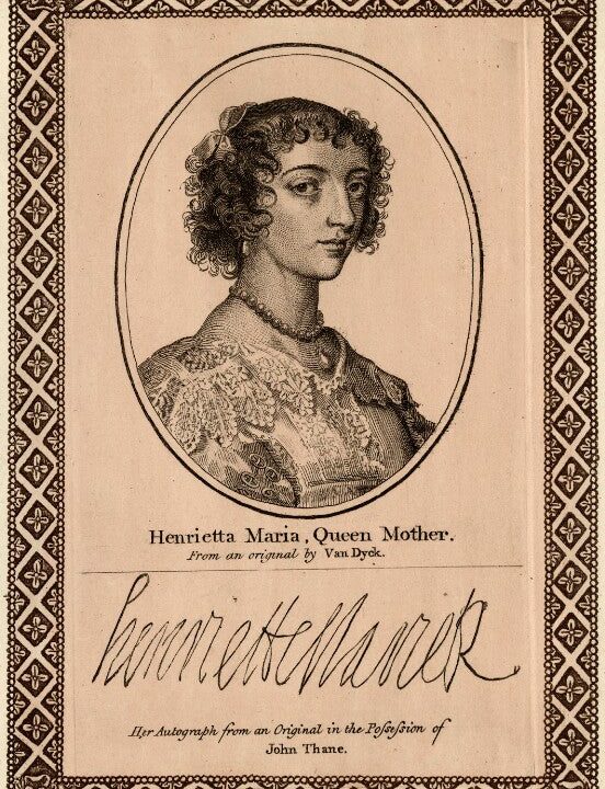 Henrietta Maria Portrait Print Discount In China
