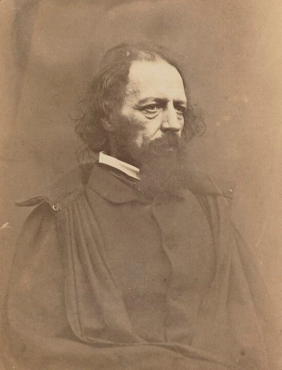 Alfred, Lord Tennyson Portrait Print Enjoy For Sale