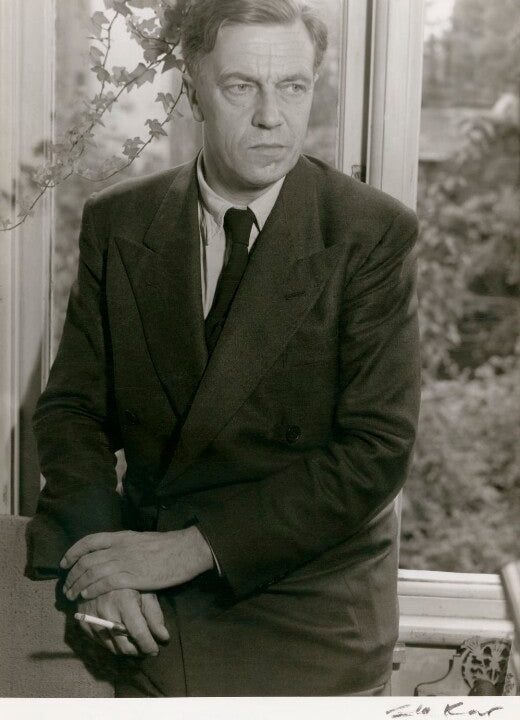 Cecil Day-Lewis Portrait Print With Credit Card Cheap Pice
