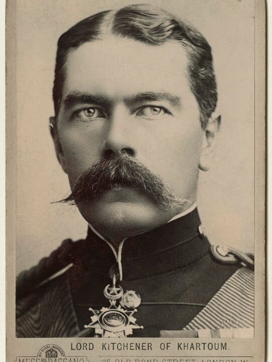 Herbert Kitchener, 1st Earl Kitchener Portrait Print Free Shipping Manchester