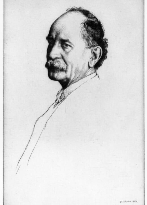 Sir Emery Walker Portrait Print Cheap Extremely