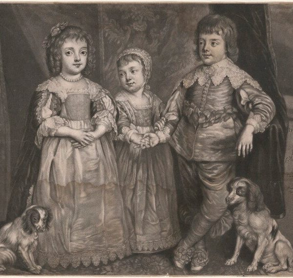 Three Eldest Children of Charles I Portrait Print Sale Best Wholesale