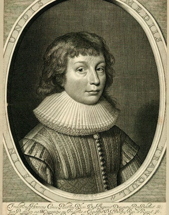 Frederick Henry, Prince of the Palatinate Portrait Print Amazon Online