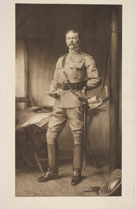 Herbert Kitchener, 1st Earl Kitchener Portrait Print View Cheap Online