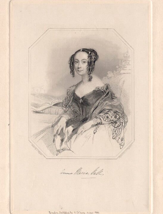 Anna Maria Hall (née Fielding) Portrait Print Sale Supply