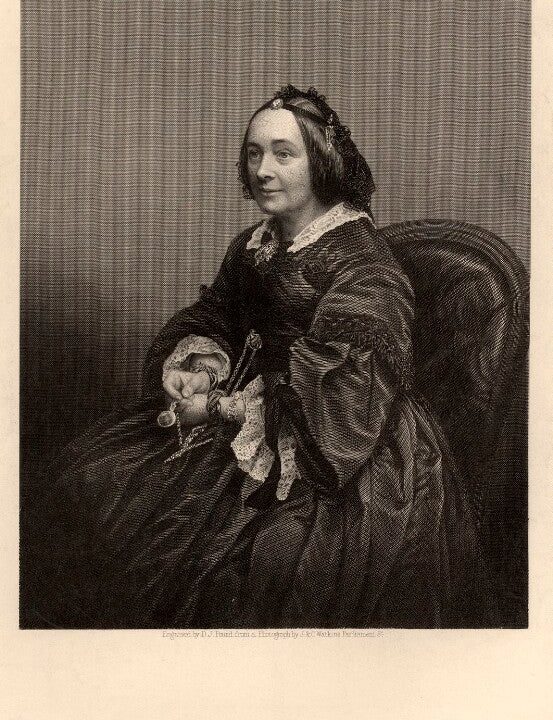 Anna Maria Hall (née Fielding) Portrait Print For Sale Finishline