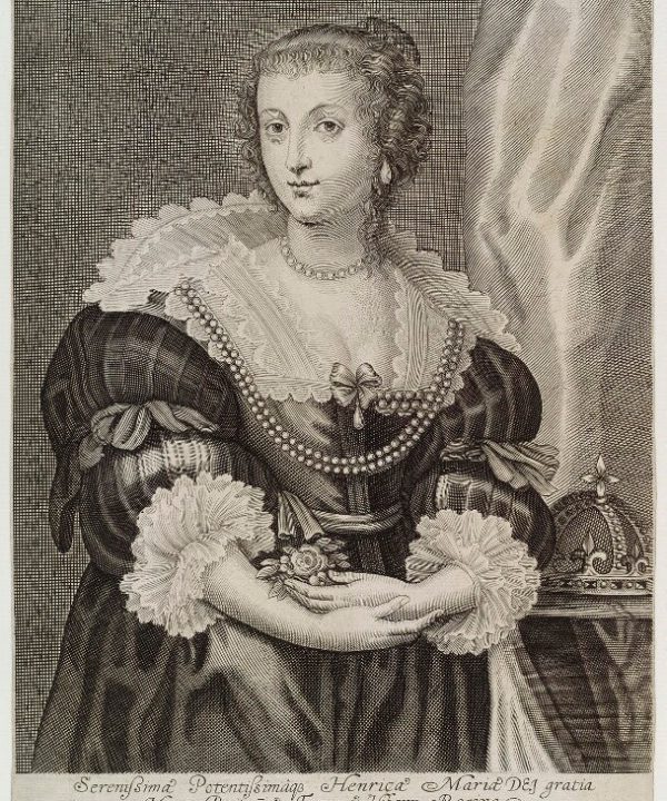 Henrietta Maria Portrait Print Clearance 100% Guaranteed